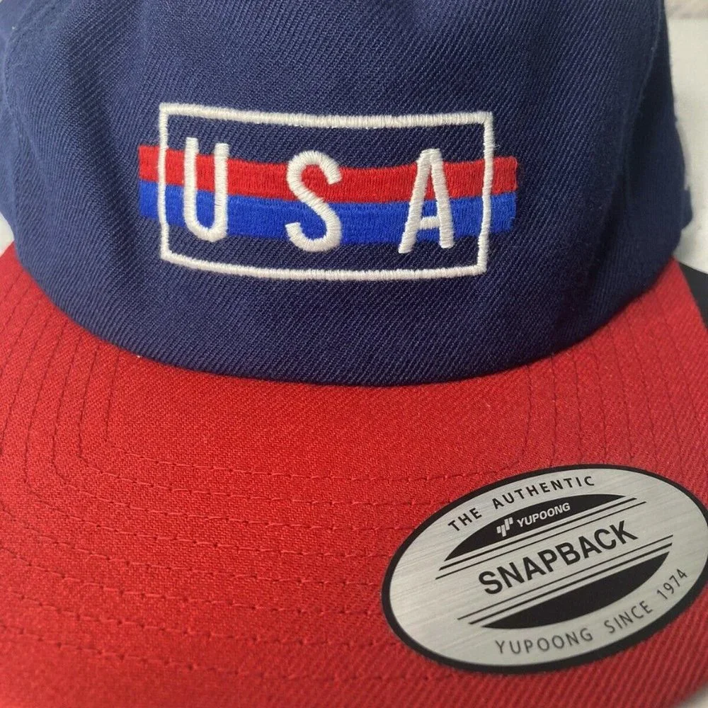 NWT Hurley USA Snapback Hat - Picture 3 of 5